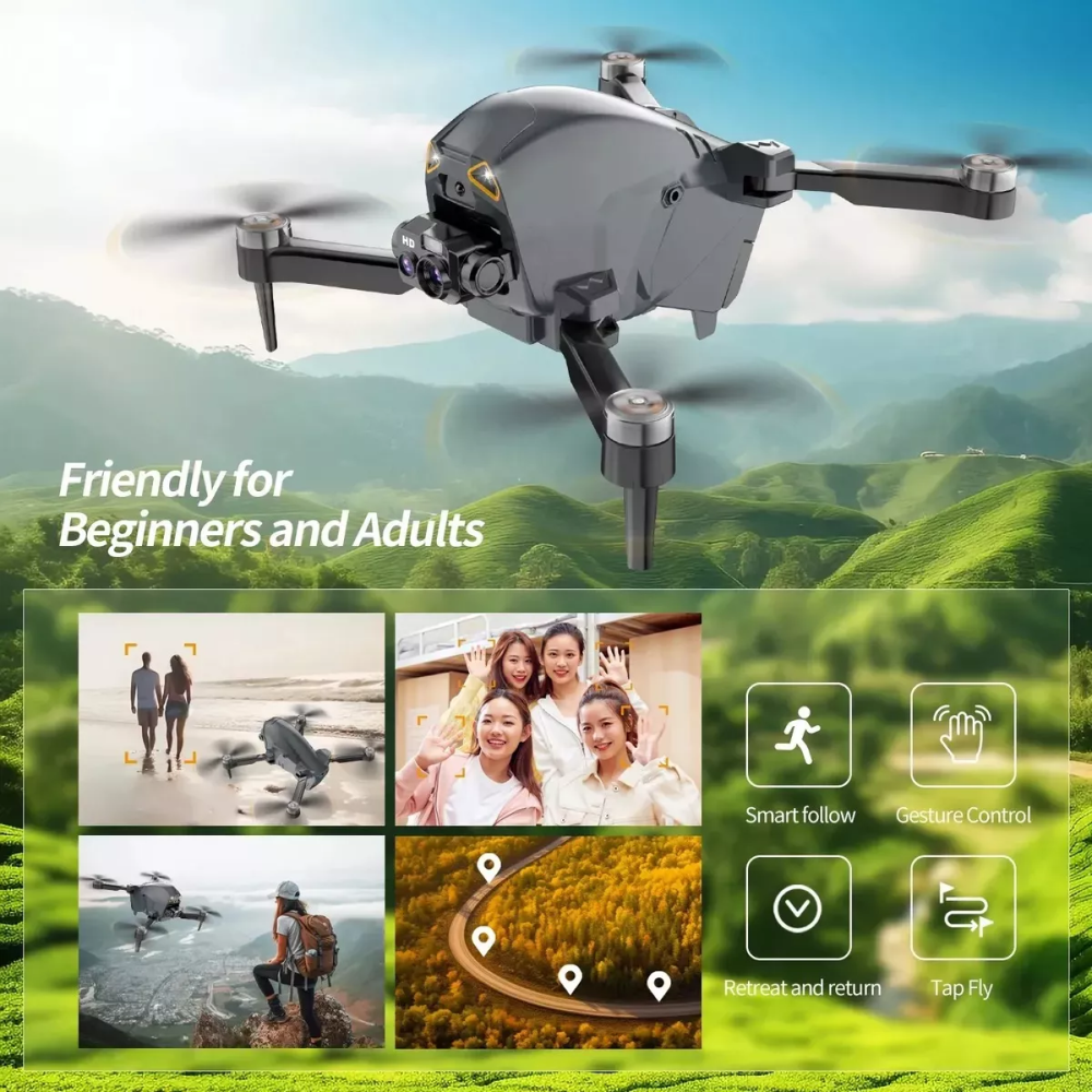 Dron doble camara S177 PRO